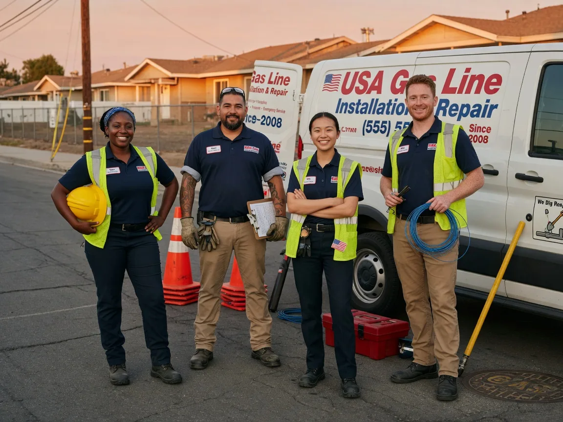 Gas Line Installation company in Shields, ND